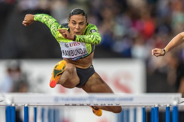 Sport Themen der Woche KW34 Athletissima Lausanne (26.08.2022) Ditaji Kambundji (SUI) at Athletissima Lausanne in Lausanne, SWITZERLAND, on Friday, August 26, 2022 *** Athletissima Lausanne 26 08 2022 Ditaji Kambundji SUI at Athletissima Lausanne in Lausanne, SWITZERLAND, on Friday, August 26, 2022 Copyright: xBEAUTIFULxSPORTS OlafxRellischx
