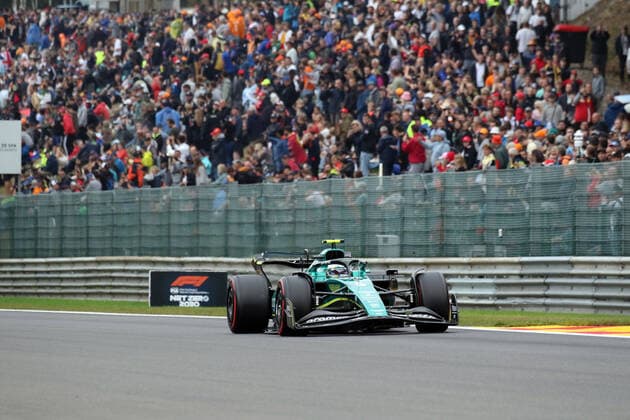 Formel1 Grosser Preis von Belgien 2022 Sebastian Vettel(DEU); Aston Martin Formel1 Team; Formel1; Formel1 Weltmeisterschaft 2022; Spa Francorchamps; Grosser Preis von Belgien; Circuit Spa Francorchamps; Copyright: xBEAUTIFULxSPORTS Bernhardtx