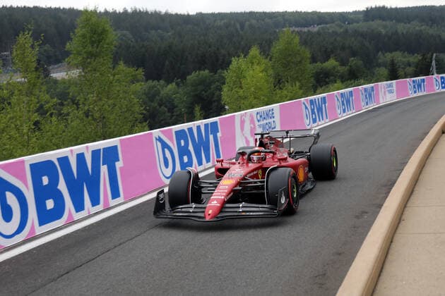 Formel1 Grosser Preis von Belgien 2022 Charles Leclerc(MC); Ferrari Formel 1 Team; Ferrari; Formel1; Formel1 Weltmeisterschaft 2022; Grosser Preis von Belgien; Spa Francorchamps; Circuit Spa Francorchamps; Copyright: xBEAUTIFULxSPORTS Bernhardtx
