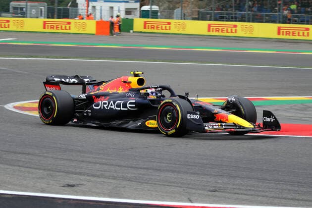 Formel1 Grosser Preis von Belgien 2022 Sergio Perez(MEX); Red Bull Formel1 Team; Formel1 WM 2022; Formel1; Grand Prix Belgien; Circuit Spa Francorchamps; Spa Francorchamps; Copyright: xBEAUTIFULxSPORTS Bernhardtx