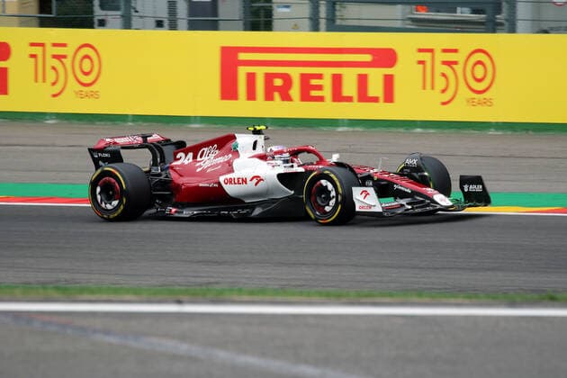 Formel1 Grosser Preis von Belgien 2022 Guanyu Zhou(CHN); Alfa Romeo Formel1 Team; Formel1 WM 2022; Formel1; Grand Prix Belgien; Circuit Spa Francorchamps; Spa Francorchamps; Copyright: xBEAUTIFULxSPORTS Bernhardtx