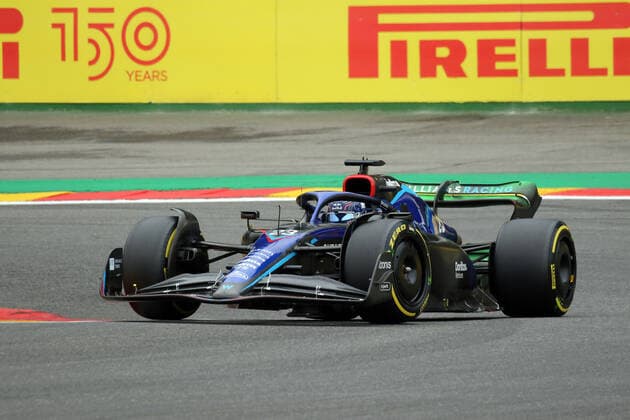 Formel1 Grosser Preis von Belgien 2022 Alex Albon(TH); Williams Formel1 Team; Formel1; Formel1 Weltmeisterschaft 2022; Grosser Preis von Belgien; Spa Francorchamps; Circuit Spa Francorchamps Copyright: xBEAUTIFULxSPORTS Bernhardtx