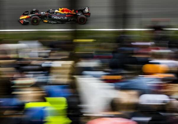 SPA - Max Verstappen (Oracle Red Bull Racing) in action during the 3rd free practice session leading up to the F1 Grand Prix of Belgium at the Circuit de Spa-Francorchamps on August 27, 2022 in Spa, Belgium. REMKO DE WAAL F1 Grand Prix of Belgium, Practice 3 2022 xVIxANPxSportx xxANPxIVx