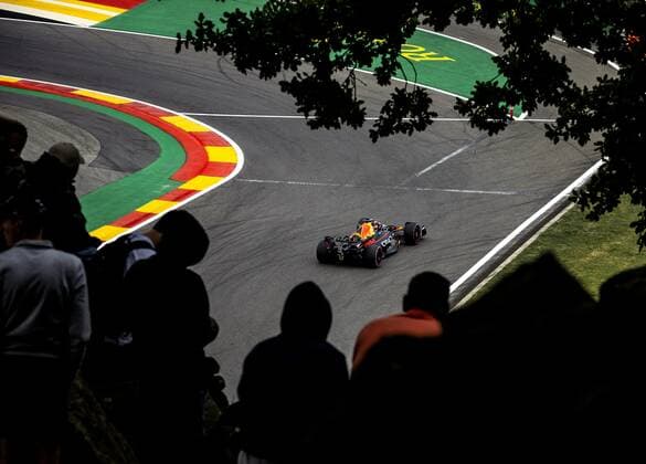 SPA - Max Verstappen (Oracle Red Bull Racing) in action during the 3rd free practice session leading up to the F1 Grand Prix of Belgium at the Circuit de Spa-Francorchamps on August 27, 2022 in Spa, Belgium. REMKO DE WAAL F1 Grand Prix of Belgium, Practice 3 2022 xVIxANPxSportx xxANPxIVx