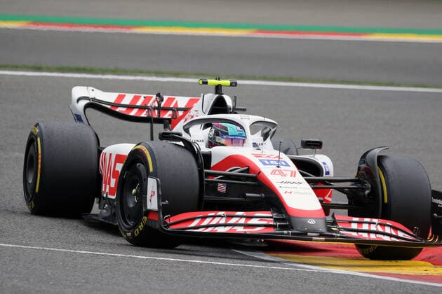 Formel1 Grosser Preis von Belgien 2022 Mick Schumacher(DEU); Haas Formel1 Team; Formel1 Weltmeisterschaft 2022; Formel1; Grosser Preis von Belgien; Spa Francorchamps; Circuit Spa Francorchamps; Copyright: xBEAUTIFULxSPORTS Bernhardtx