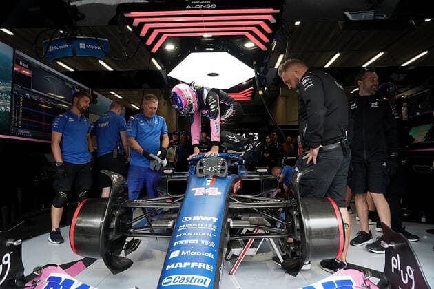 FORMULA 1 ROLEX BELGIAN GRAND PRIX 2022 27.08.2022, Circuit de Spa-Francorchamps, Spa-Franchorchamps, FORMULA 1 ROLEX BELGIAN GRAND PRIX 2022 , im Bild Fernando Alonso (ESP), Alpine F1 Team