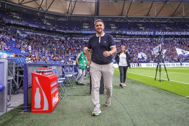 27.08.2022, Fussball, Saison 2022 2023, 1. Bundesliga, 4. Spieltag, FC Schalke 04 - FC Union Berlin, Manager Oliver Ruhnert (Union Berlin) Foto: Tim Rehbein RHR-FOTO Gelsenkirchen Veltins Arena NRW Deutschland xRHR-FOTO TRx *** 27 08 2022, football, season 2022 2023, 1 Bundesliga, 4 matchday, FC Schalke 04 FC Union Berlin, manager Oliver Ruhnert Union Berlin photo Tim Rehbein RHR FOTO Gelsenkirchen Veltins Arena NRW Germany xRHR FOTO TRx