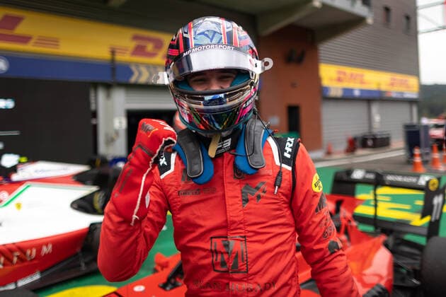 SMOLYAR Alexander (and), MP Motorsport, Dallara F3, portrait during the 7th round of the 2022 FIA Formula 3 Championship, from August 26 to 28, 2022 on the Circuit de Spa-Francorchamps, in Francorchamps, Belgium - AUTO - FORMULA 3 2022 - BELGIUM DPPI Panoramic  SPA_GP_SR-1426