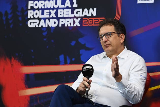 Nikolas Tombazis (GRC, Single Seater Technical Director at FIA), F1 Grand Prix of Belgium at Circuit de Spa-Francorchamps on August 27, 2022 in Spa-Francorchamps, Belgium. (Photo by Mark Sutton Motorsport Images DPPI via HOCH ZWEI) Spa-Francorchamps Belgium