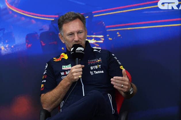Christian Horner (GBR, Oracle Red Bull Racing), F1 Grand Prix of Belgium at Circuit de Spa-Francorchamps on August 27, 2022 in Spa-Francorchamps, Belgium. (Photo by Mark Sutton Motorsport Images DPPI via HOCH ZWEI) Spa-Francorchamps Belgium