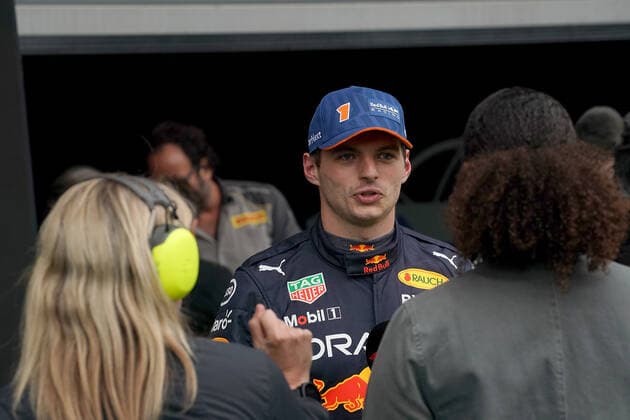 FORMULA 1 ROLEX BELGIAN GRAND PRIX 2022 27.08.2022, Circuit de Spa-Francorchamps, Spa-Franchorchamps, FORMULA 1 ROLEX BELGIAN GRAND PRIX 2022 , im Bild Polepostion für Max Verstappen (NEL), Oracle Red Bull Racing