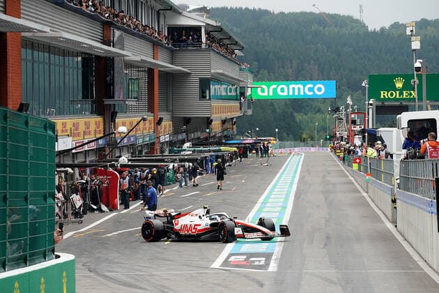 FORMULA 1 ROLEX BELGIAN GRAND PRIX 2022 27.08.2022, Circuit de Spa-Francorchamps, Spa-Franchorchamps, FORMULA 1 ROLEX BELGIAN GRAND PRIX 2022 , im Bild Mick Schumacher (DEU), Haas F1 Team