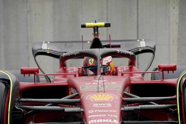 FORMULA 1 ROLEX BELGIAN GRAND PRIX 2022 27.08.2022, Circuit de Spa-Francorchamps, Spa-Franchorchamps, FORMULA 1 ROLEX BELGIAN GRAND PRIX 2022 , im Bild Carlos Sainz Jr. (ESP), Scuderia Ferrari