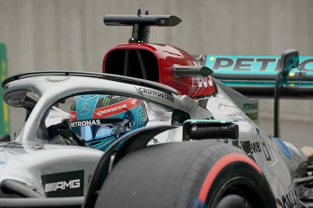 FORMULA 1 ROLEX BELGIAN GRAND PRIX 2022 27.08.2022, Circuit de Spa-Francorchamps, Spa-Franchorchamps, FORMULA 1 ROLEX BELGIAN GRAND PRIX 2022 , im Bild George Russell (GBR), Mercedes-AMG Petronas Formula One Team