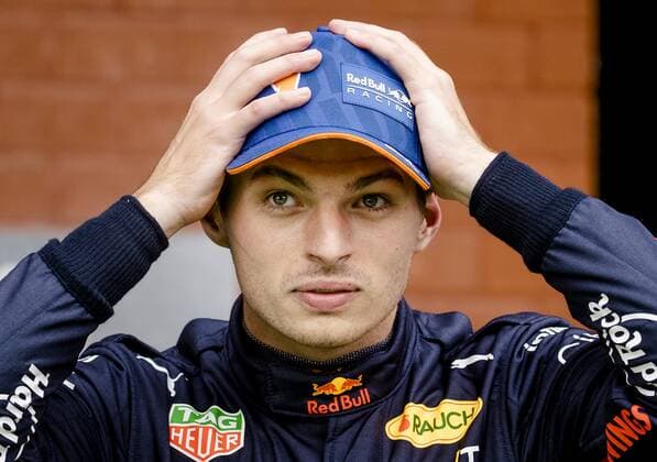 SPA - Max Verstappen (Red Bull Racing) after winning qualifying ahead of the F1 Grand Prix of Belgium at the Circuit de Spa-Francorchamps on August 28, 2022 in SPA, Belgium. ANP SEM VAN DER WAL F1 Grand Prix of Belgium, Qualifying 2022 xVIxANPxSportx xxANPxIVx