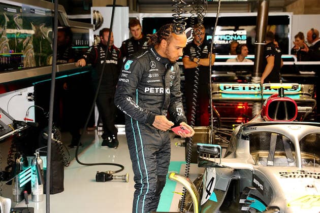 FORMULA 1 ROLEX BELGIAN GRAND PRIX 2022 27.08.2022, Circuit de Spa-Francorchamps, Spa-Franchorchamps, FORMULA 1 ROLEX BELGIAN GRAND PRIX 2022 , im Bild Lewis Hamilton (GBR), Mercedes-AMG Petronas Formula One Team