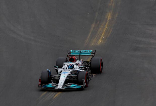 63 George Russell (GBR, Mercedes-AMG Petronas F1 Team), F1 Grand Prix of Belgium at Circuit de Spa-Francorchamps on August 27, 2022 in Spa-Francorchamps, Belgium. (Photo by HOCH ZWEI) Spa-Francorchamps Belgium