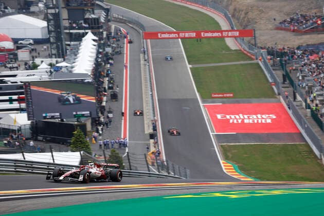 24 Guanyu Zhou (CHN, Alfa Romeo F1 Team ORLEN), F1 Grand Prix of Belgium at Circuit de Spa-Francorchamps on August 27, 2022 in Spa-Francorchamps, Belgium. (Photo by HOCH ZWEI) Spa-Francorchamps Belgium