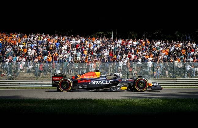 SPA - Max Verstappen (1) with the Oracle Red Bull Racing RB18 Honda during the F1 Grand Prix of Belgium at the Circuit de Spa-Francorchamps on August 29, 2022 in SPA, Belgium. ANP SEM VAN DER WAL F1 Grand Prix of Belgium 2022 xVIxANPxSportx xxANPxIVx