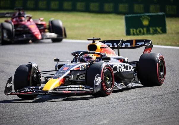 SPA-FRANCORCHAMPS, BELGIUM - AUGUST 28 : Verstappen - Red Bull during the F1 race of the Belgian Formula One Grand Prix Spa Francorchamps on August 28, 2022 in Spa-Francorchamps, Belgium, 28 08 2022 ( Belgian Grand Prix Formula One 2022 PhotoNews Panoramic 