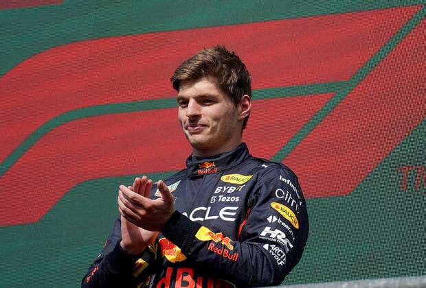 FORMULA 1 ROLEX BELGIAN GRAND PRIX 2022 28.08.2022, Circuit de Spa-Francorchamps, Spa-Franchorchamps, FORMULA 1 ROLEX BELGIAN GRAND PRIX 2022 , im Bild Podium: Sieger Max Verstappen (NEL), Oracle Red Bull Racing