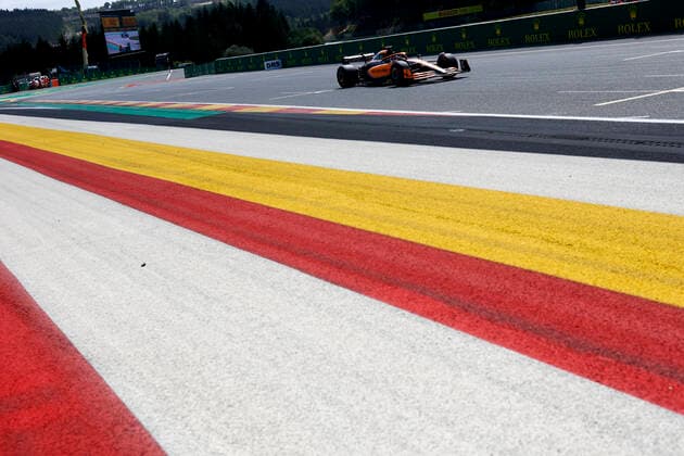 3 Daniel Ricciardo (AUS, McLaren F1 Team), F1 Grand Prix of Belgium at Circuit de Spa-Francorchamps on August 28, 2022 in Spa-Francorchamps, Belgium. (Photo by HOCH ZWEI) Spa-Francorchamps Belgium