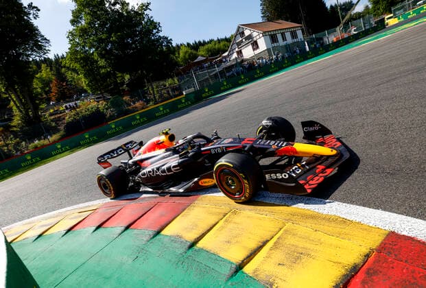 11 Sergio Perez (MEX, Oracle Red Bull Racing), F1 Grand Prix of Belgium at Circuit de Spa-Francorchamps on August 28, 2022 in Spa-Francorchamps, Belgium. (Photo by HOCH ZWEI) Spa-Francorchamps Belgium