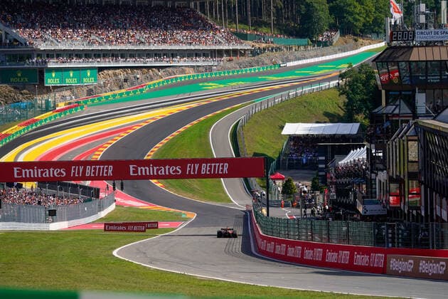 Formula 1 Rolex Belgian Grand Prix 2022 Circuit of Spa-Francorchamps during the F1 Rolex Belgian Grand Prix 2022 on August 28th, 2022 in Spa-Francorchamps, Belgium. Spa Belgium Belgium  Copyright: xAlessioxMorgesex originalFilename:morgese-f1rolexb220828_npzrx.jpg