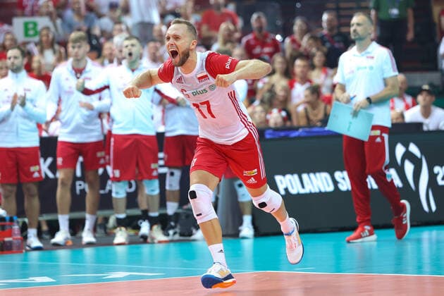 Sport Bilder des Tages KATOWICE 28.08.2022 MISTRZOSTWA SWIATA W SIATKOWCE MEZCZYZN FAZA GRUPOWA GRUPA C: POLSKA - MEKSYK --- FIVB VOLLEYBALL MENS World Championship, WM, Weltmeisterschaft 2022 GROUP C MATCH: POLAND - MEXICO PAWEL ZATORSKI FOT. ANNA KLEPACZKO FOTOPYK NEWSPIX.PL --- Newspix.pl POLAND OUT!  220828LUM210