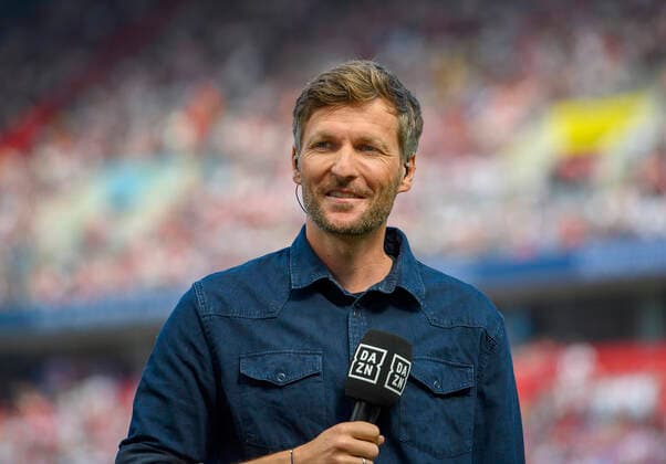 Benjamin LAUTH (ehemaliger Fussballspieler) als Fussballexperte bei DAZN Fussball 1. Bundesliga, 04.Spieltag, 1. FC Koeln (K) - VfB Stuttgart (S), am 28.08.2022 in Koeln Deutschland. DFL regulations prohibit any use of photographs as image sequences and or quasi-video Â *** Benjamin LAUTH former football player as football expert at DAZN Football 1 Bundesliga, 04 Matchday, 1 FC Koeln K VfB Stuttgart S , on 28 08 2022 in Koeln Germany DFL regulations prohibit any use of photographs as image sequences and or quasi video Â