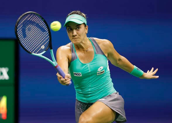 Danka Kovinic Tennis - US Open 2022 - Grand Slam - Billie Jean King Tennis Center - New York - New York - USA - 29 August 2022. Copyright: xJuergenxHasenkopfx