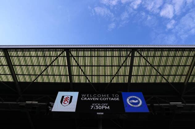 Mandatory Credit: Photo by Kieran McManus Shutterstock (13271663e) A general view of Craven Cottage ahead of kick off Fulham v Brighton & Hove Albion, Premier League, Football, Craven Cottage, London, UK - 30 Aug 2022 EDITORIAL USE ONLY No use with unauthorised audio, video, data, fixture lists, club league logos or live services. Online in-match use limited to 120 images, no video emulation. No use in betting, games or single club league player publications. Fulham v Brighton & Hove Albion, Premier League, Football, Craven Cottage, London, UK - 30 Aug 2022 EDITORIAL USE ONLY No use with unauthorised audio, video, data, fixture lists, club league logos or live services. Online in-match use limited to 120 images, no video emulation. No use in betting, games or single club league player publications. Copyright: xKieranxMcManus Shutterstockx 13271663e