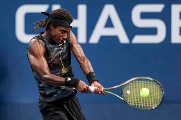 TENNIS - ATP, Tennis Herren US Open 2022 NEW YORK CITY,NEW YORK,USA,30.AUG.22 - TENNIS - ATP World Tour, US Open, Grand Slam, Flushing Meadows. Image shows Mikael Ymer (SWE).  GEPAxpictures xPatrickxSteiner