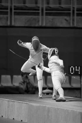 8th USSR Summer Spartakiade 8232116 14.06.1983 The 8th USSR Summer Spartakiade. May 11 - August 5, 1983. Fencing. June 14-21, 1983. Vladimir Lenin Stadium (now Luzhniki Stadium). Dmitryi Donskoy Moscow Russia  Copyright: xDmitryixDonskoyx