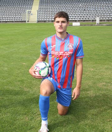 Regionallioga West, Saison 2022 - 2023, Fototermin Wuppertaler SV, 31.08.2022 -- Justus Henke ( Wuppertaler SV ) mit Ball