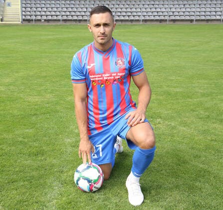 Regionallioga West, Saison 2022 - 2023, Fototermin Wuppertaler SV, 31.08.2022 -- Kevin Pytlik ( Wuppertaler SV ) mit Ball