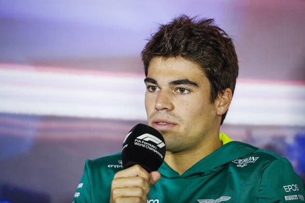 STROLL Lance (can), Aston Martin F1 Team AMR22, portrait, press conference, PK, Pressekonferenz during the Formula 1 Heineken Dutch Grand Prix 2022, 15th round of the 2022 FIA Formula One World Championship, WM, Weltmeisterschaft from September 2 to 4, 2022 on the Zandvoort Circuit, in Netherlands, Belgium - F1 - DUTCH GRAND PRIX 2022 DPPI Panoramic 00122035__V2_3737.JPG_