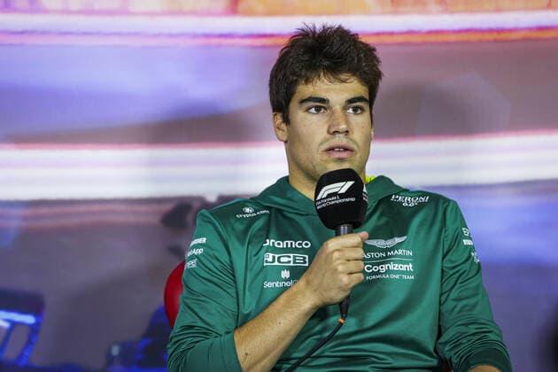 STROLL Lance (can), Aston Martin F1 Team AMR22, portrait, press conference, PK, Pressekonferenz during the Formula 1 Heineken Dutch Grand Prix 2022, 15th round of the 2022 FIA Formula One World Championship, WM, Weltmeisterschaft from September 2 to 4, 2022 on the Zandvoort Circuit, in Netherlands, Belgium - F1 - DUTCH GRAND PRIX 2022 DPPI Panoramic 00122035_AV6_4244.JPG_
