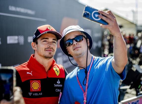 ZANDVOORT - Charles Leclerc (Ferrari) on the Zandvoort circuit in the run-up to the F1 Grand Prix of the Netherlands. REMKO DE WAAL F1 Grand Prix of The Netherlands - Previews 2022 xVIxANPxSportx xxANPxIVx