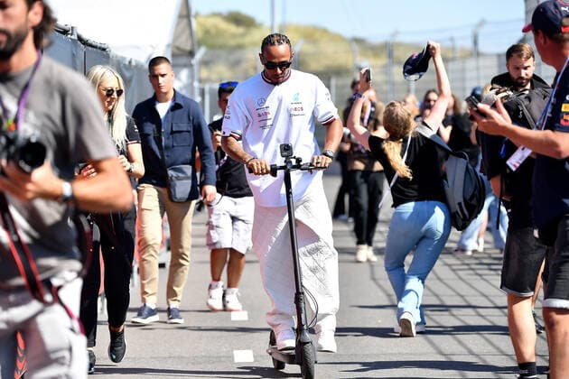 FORMULA 1 HEINEKEN DUTCH GRAND PRIX 2022 01.09.2022, Circuit Park Zandvoort, Zandvoort, FORMULA 1 HEINEKEN DUTCH GRAND PRIX 2022 , im Bild Lewis Hamilton (GBR), Mercedes-AMG Petronas Formula One Team.