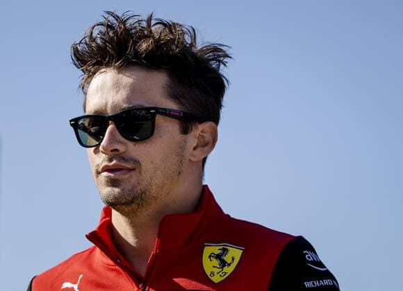 ZANDVOORT - Charles Leclerc (Ferrari) arrives at the circuit. The GP took place last year in a modified form due to the corona measures. This year, up to 110,000 visitors a day are expected. ANP SEM VAN DER WAL F1 Grand Prix of The Netherlands - Previews 2022 xVIxANPxSportx xxANPxIVx