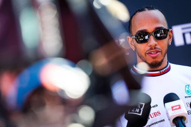 HAMILTON Lewis (gbr), Mercedes AMG F1 Team W13, portrait during the Formula 1 Heineken Dutch Grand Prix 2022, 15th round of the 2022 FIA Formula One World Championship, WM, Weltmeisterschaft from September 2 to 4, 2022 on the Zandvoort Circuit, in Netherlands, Belgium - F1 - DUTCH GRAND PRIX 2022 DPPI Panoramic  20220901_G00D8571