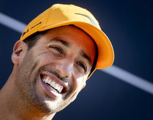 ZANDVOORT - Daniel Ricciardo (McLaren) speaks to the press in the run-up to the F1 Grand Prix of the Netherlands. KOEN VAN WEEL F1 Grand Prix of The Netherlands - Previews 2022 xVIxANPxSportx xxANPxIVx