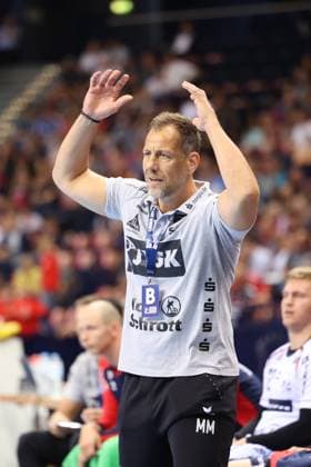 Handball 1. Handball Bundesliga Liqui Moly Handball-Bundesliga HBL 2022 2023 - Handball Verein Hamburg vs. SG Flensburg Handewitt Maik Machulla (Flensburg), Barclay Card Arena Hamburg