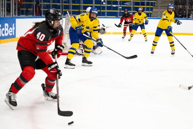 220901 Jenny Antonsson of Sweden during the 2022 IIHF Women s World Championship, WM, Weltmeisterschaft quarterfinal game between Canada and Sweden on September 1, 2022 in Herning. Photo: Johanna Lundberg BILDBYRAN kod JL JL0299 bbeng ishockey Ice hockey, Eishockey vm dam 2022 iihf womens world championship dam vm ishockey vm sverige sweden canada kanada quarterfinal kvartsfinal Copyright: JOHANNAxLUNDBERG BB220901JL065