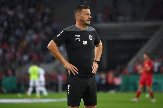 Torwarttrainer Georg Koch (Viktoria Koeln) 31.08.2022, Fussball DFB Pokal 2022 23, 1. Runde FC Viktoria Köln - FC Bayern München 0:5 Koeln RheinEnergieStadion Nordrhein Westfalen Deutschland