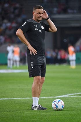 Torwarttrainer Georg Koch (Viktoria Koeln) 31.08.2022, Fussball DFB Pokal 2022 23, 1. Runde FC Viktoria Köln - FC Bayern München 0:5 Koeln RheinEnergieStadion Nordrhein Westfalen Deutschland
