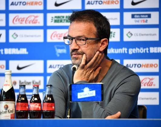 Sport Bilder des Tages Fussball, Herren, Saison 2022 23, 1. Bundesliga, Hertha BSC, Pressekonferenz vor dem Spiel beim FC Augsburg, Geschäftsführer Fredi Bobic (Hertha BSC), 02.09. 2022, Copyright: xSebastianxRäppold MatthiasxKochx