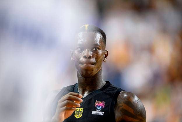 Dennis SCHROEDER (Schröder) (GER), Frankreich (FRA) - Deutschland (GER) 63:76, Vorrunde Gruppe B, am 01.09.2022 in Koeln. Basketball Europameisterschaft EuroBasket 2022 in Deutschland, vom 01.09. - 18.09.2022. Â