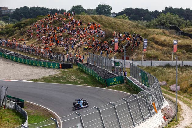 14 Fernando Alonso (ESP, BWT Alpine F1 Team), F1 Grand Prix of the Netherlands at Circuit Zandvoort on September 2, 2022 in Zandvoort, Netherlands. (Photo by HOCH ZWEI) Zandvoort Netherlands